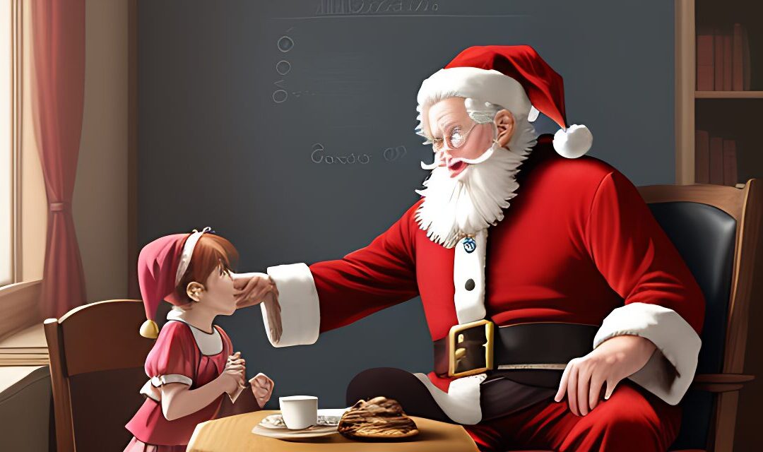 Cookies with Santa