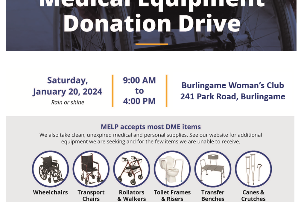 Medical Equipment Drive for Local Nonprofit