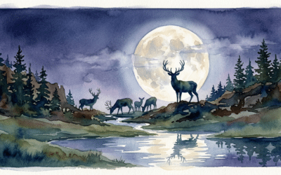 Hello, Buck Moon